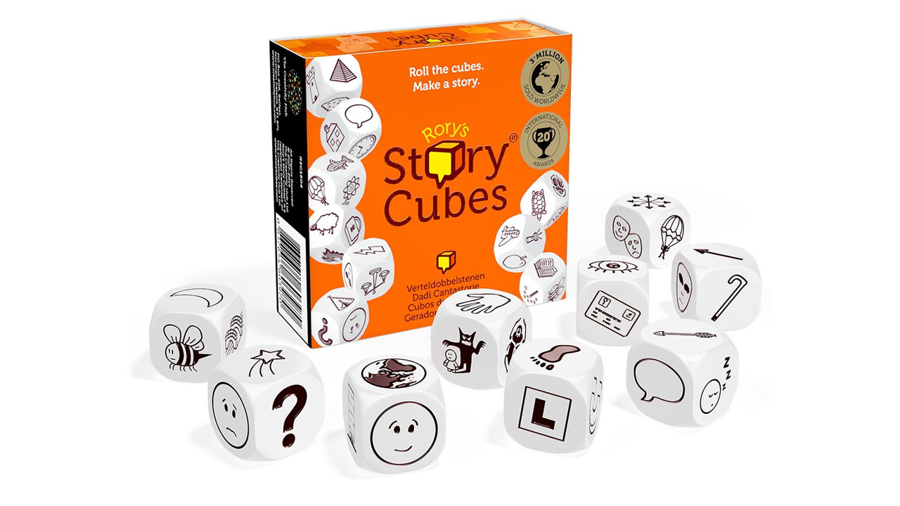 Rory's Story Cubes Original + Fantasia - 9 Cubi 54 Immagini - Gioco Di Narrazione